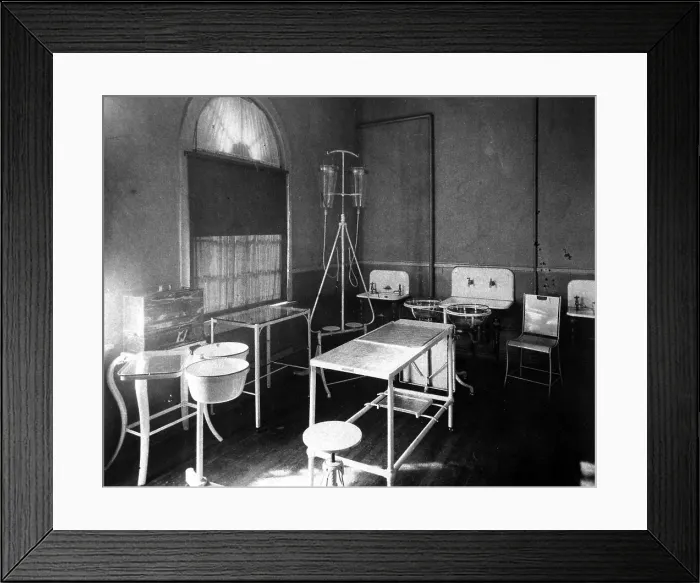 Framed Print : Operating Room, 1901 Framed Print : Operating Room, 1901