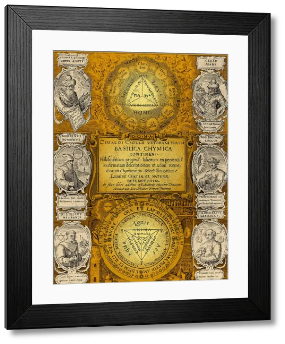 Framed Print : Alchemy Treatise Framed Print : Alchemy Treatise