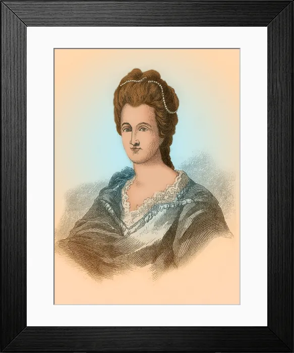 Framed Print : Esther Reed, American Patriot Framed Print : Esther Reed, American Patriot