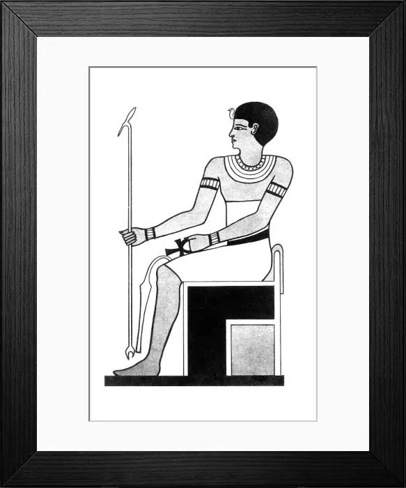 Framed Print : Imhotep, Ancient Egyptian Deity Framed Print : Imhotep, Ancient Egyptian Deity