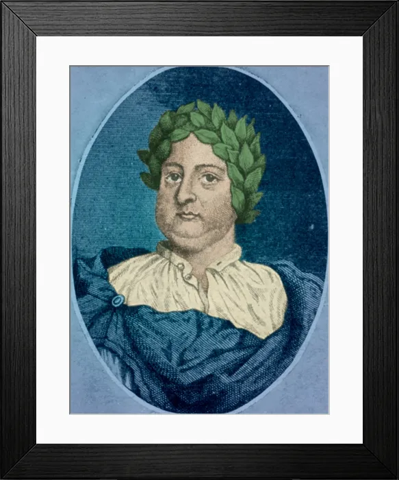 Framed Print : Thomas Shadwell, English Poet Laureate Framed Print : Thomas Shadwell, English Poet Laureate