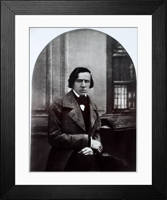 Framed Print : Frederic Chopin, Polish Composer
