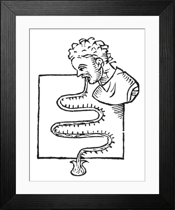 Framed Print : Oral Thermometer, 1625 Framed Print : Oral Thermometer, 1625