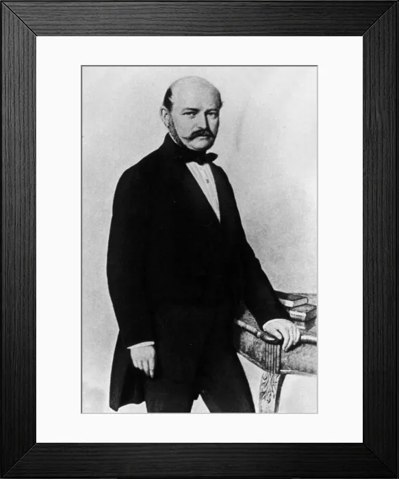Framed Print : Ignaz Semmelweis, Hungarian Obstetrician Framed Print : Ignaz Semmelweis, Hungarian Obstetrician