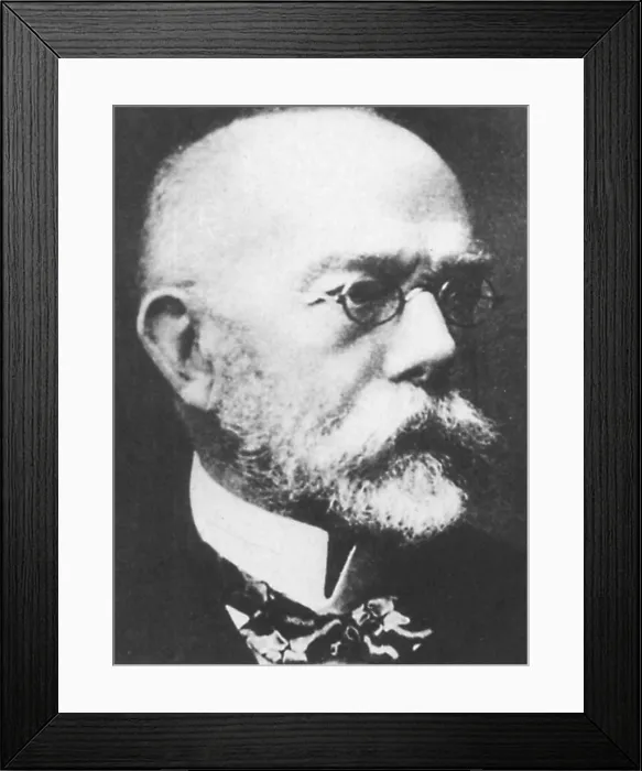 Framed Print : Robert Koch, German Bacteriologist Framed Print : Robert Koch, German Bacteriologist