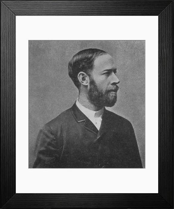 Framed Print : Heinrich Rudolf Hertz, German Physicist Framed Print : Heinrich Rudolf Hertz, German Physicist