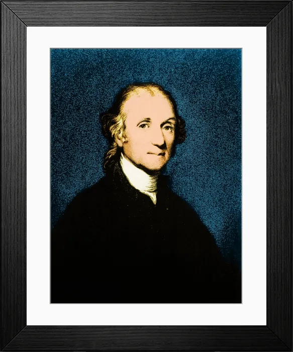 Framed Print : Joseph Priestley, English Polymath