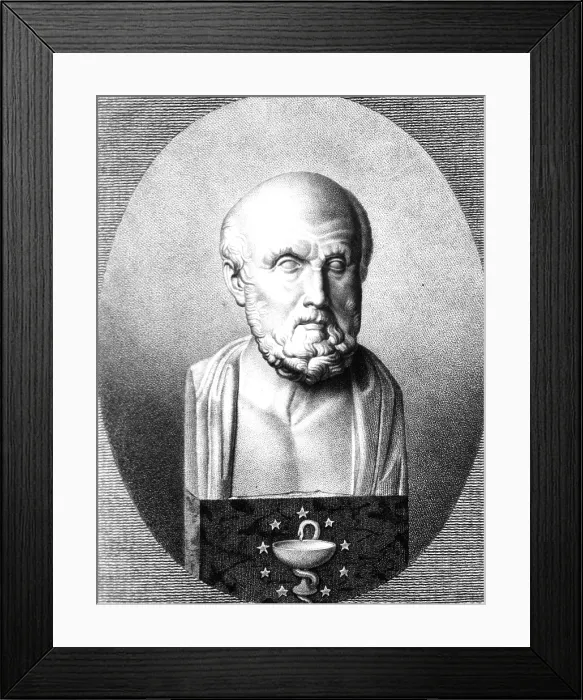 Framed Print : Hippocrates, Greek Physician, Father of Modern Medicine Framed Print : Hippocrates, Greek Physician, Father of Modern Medicine