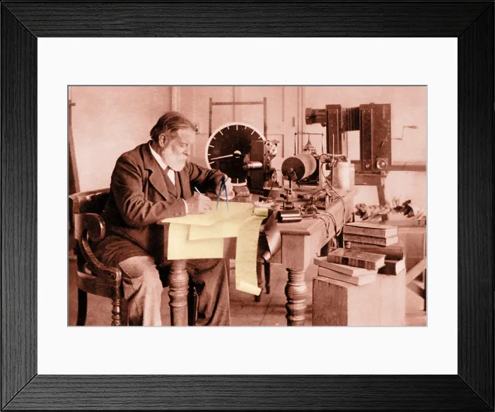 Framed Print : Etienne-Jules Marey, French Chronophotographer Framed Print : Etienne-Jules Marey, French Chronophotographer
