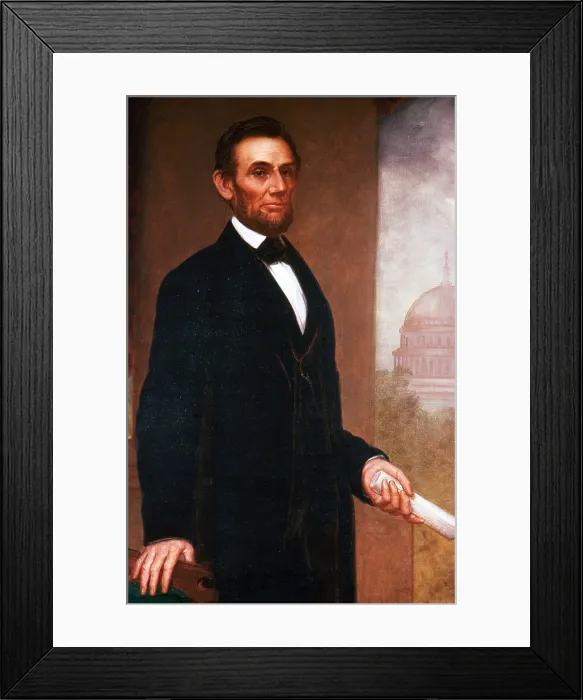 Framed Print : Abraham Lincoln, 16th American President