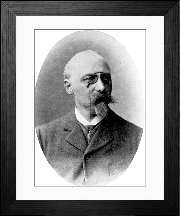 Framed Print : Walther Flemming, German Biologist, Founder of Cytogenics