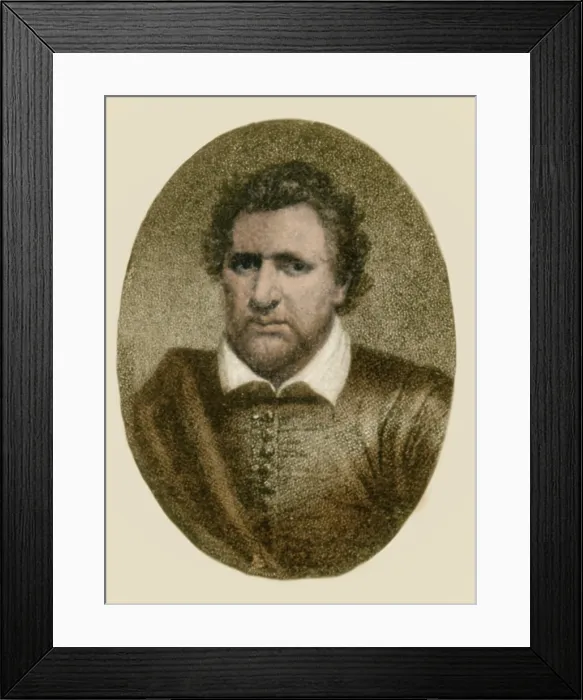 Framed Print : Ben Johnson, English Playwright Framed Print : Ben Johnson, English Playwright