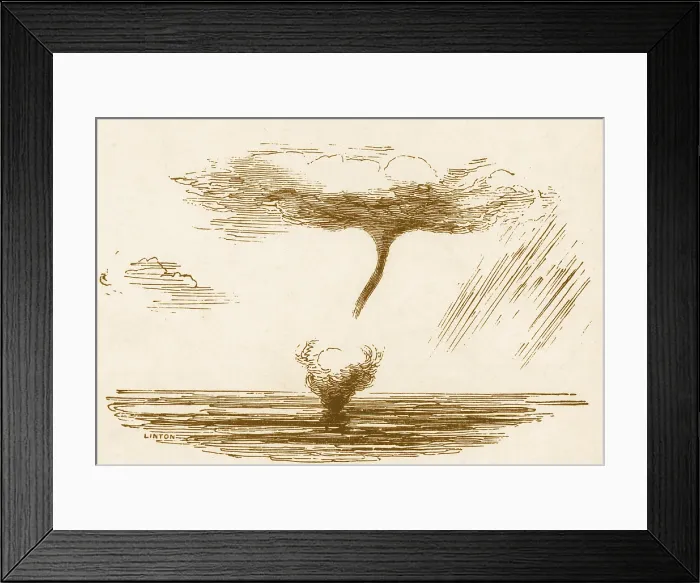 Framed Print : Waterspout Framed Print : Waterspout