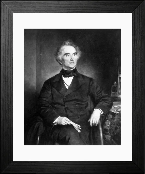 Framed Print : Justus von Liebig, German Chemist