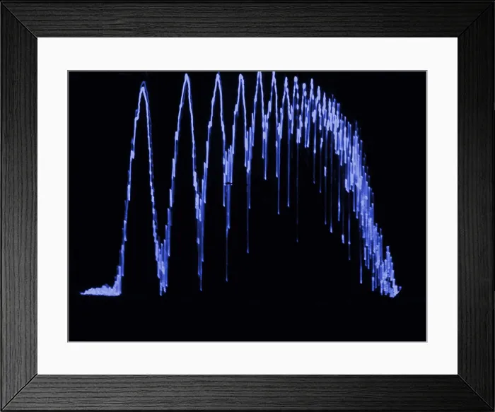 Framed Print : Sound Wave Framed Print : Sound Wave