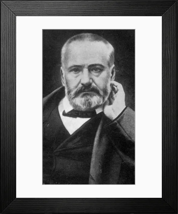 Framed Print : Victor Hugo, French Author Framed Print : Victor Hugo, French Author
