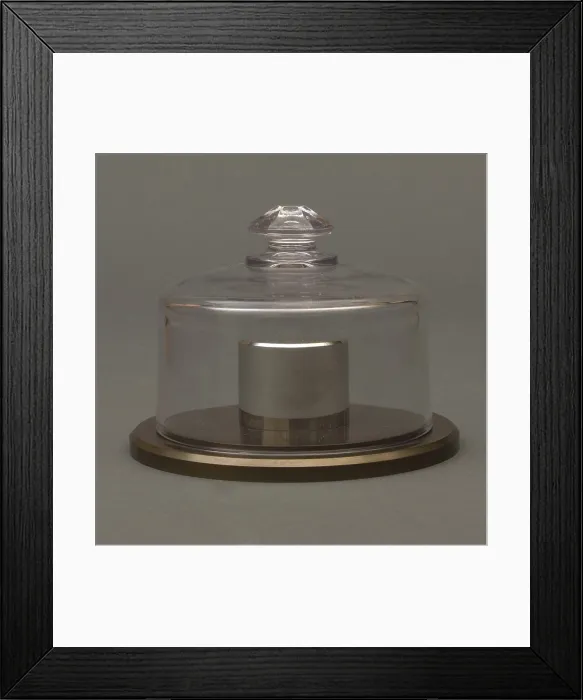 Framed Print : National Standard of Mass, Kilogram Framed Print : National Standard of Mass, Kilogram