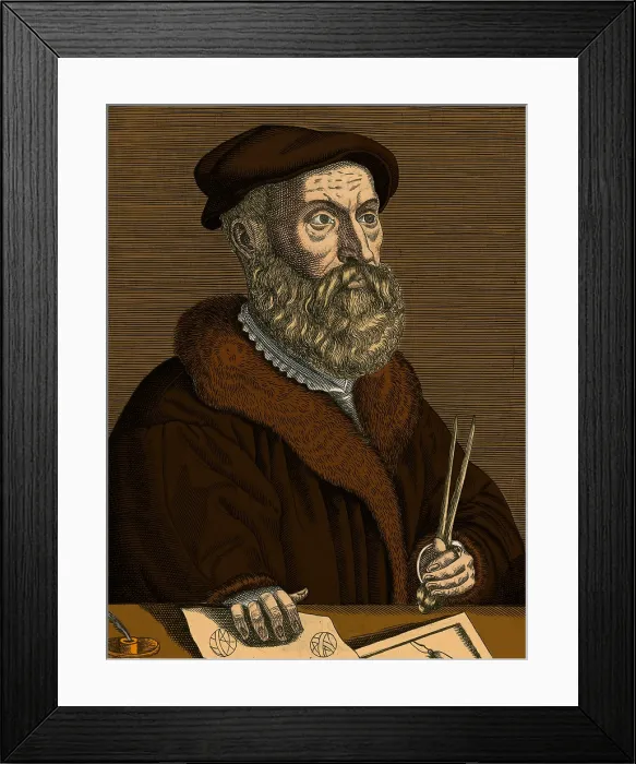 Framed Print : Tartaglia, Italian Mathematician and Engineer Framed Print : Tartaglia, Italian Mathematician and Engineer