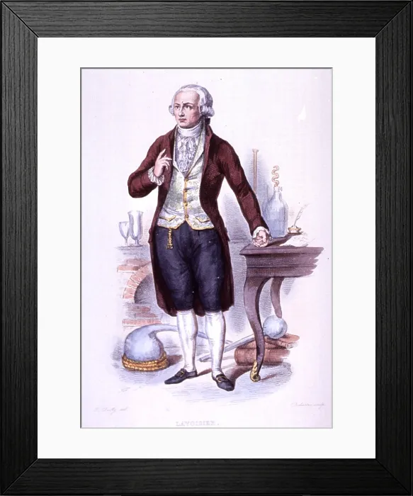 Framed Print : Antoine-Laurent Lavoisier, French Chemist