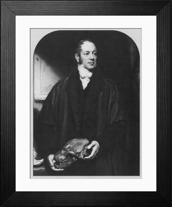 Framed Print : William Buckland, English Paleontologist Framed Print : William Buckland, English Paleontologist