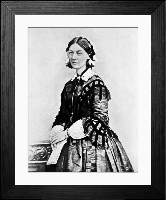 Framed Print : Florence Nightingale, English Nurse Framed Print : Florence Nightingale, English Nurse