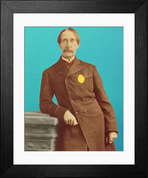 Framed Print : Henry Bergh, American Founder of ASPCA Framed Print : Henry Bergh, American Founder of ASPCA