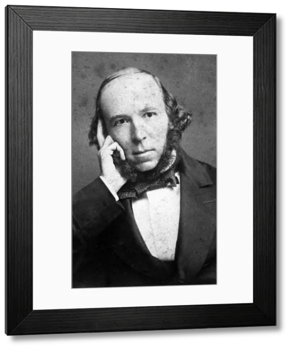 Framed Print : Herbert Spencer, English Polymath Framed Print : Herbert Spencer, English Polymath