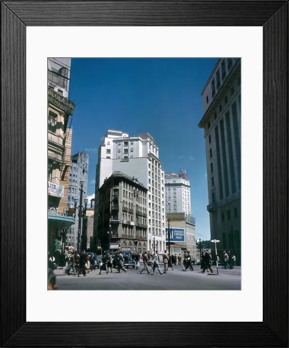 Framed Print : Sao Paolo, Brazil, 1940s Framed Print : Sao Paolo, Brazil, 1940s