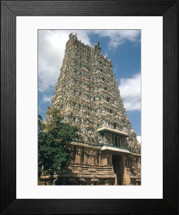 Framed Print : Meenakshi Temple Framed Print : Meenakshi Temple