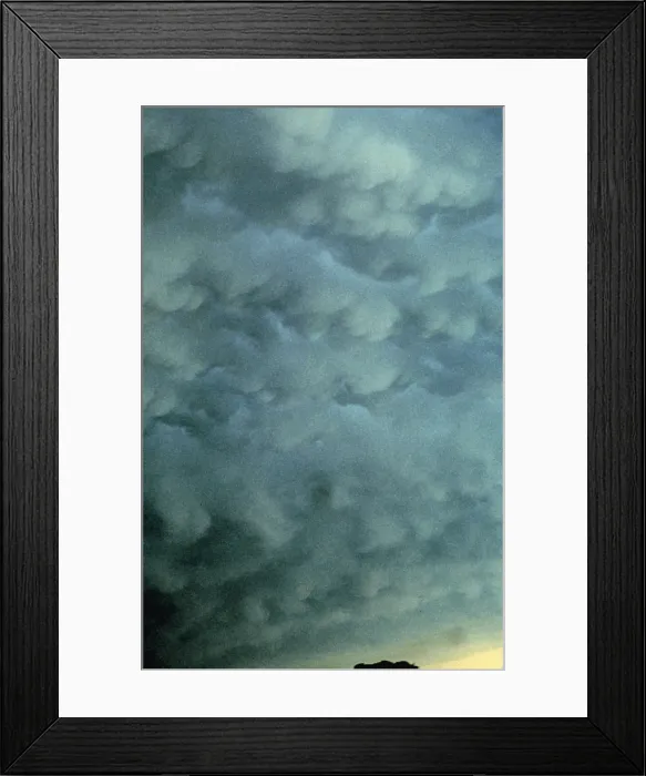 Framed Print : Mammatus Clouds Framed Print : Mammatus Clouds