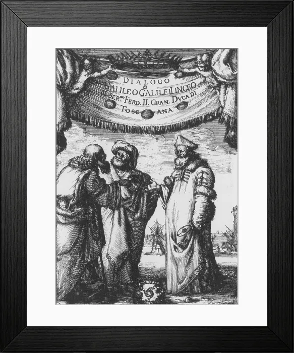 Framed Print : Aristotle, Ptolemy and Copernicus