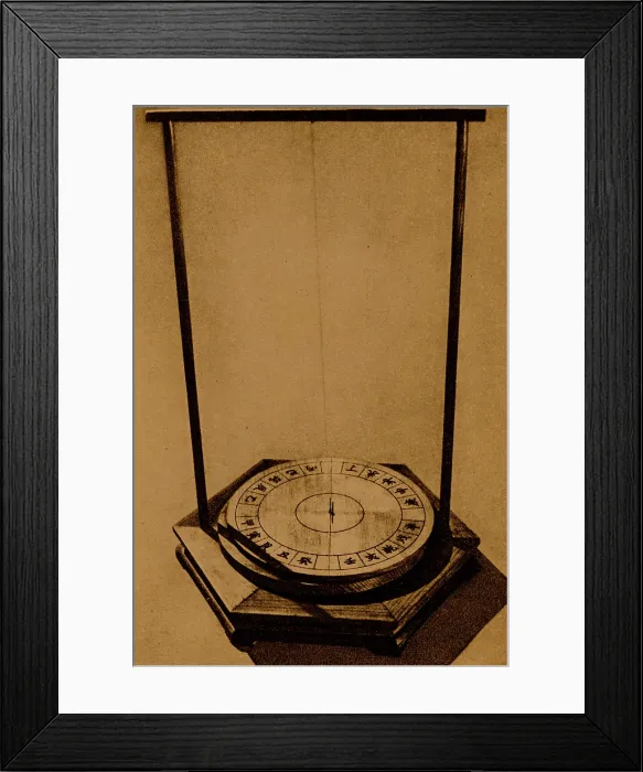 Framed Print : Model of the suspended needle of Northern Sung Framed Print : Model of the suspended needle of Northern Sung