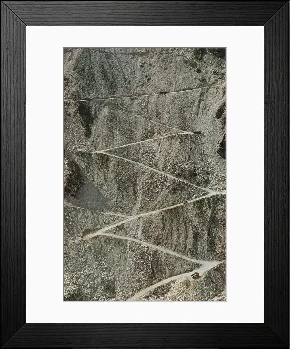 Framed Print : Carrara Marble Quarry, 20th Century Framed Print : Carrara Marble Quarry, 20th Century