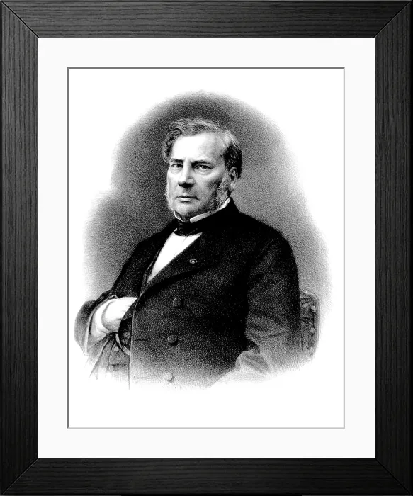 Framed Print : Jean-Baptiste Boussingault, French Chemist Framed Print : Jean-Baptiste Boussingault, French Chemist