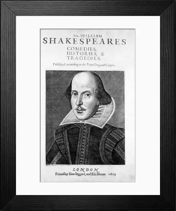 Framed Print : William Shakespeare, English Poet and Playwright Framed Print : William Shakespeare, English Poet and Playwright