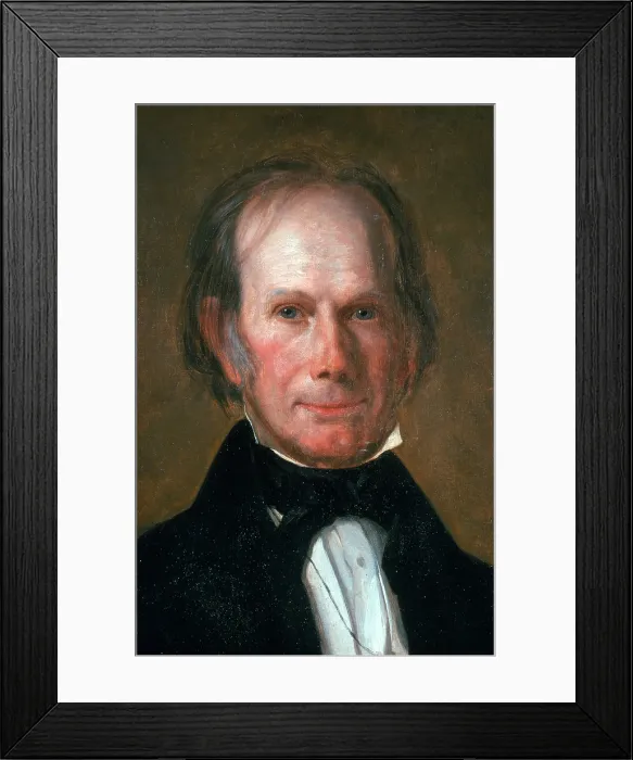 Framed Print : Henry Clay, American Politician Framed Print : Henry Clay, American Politician