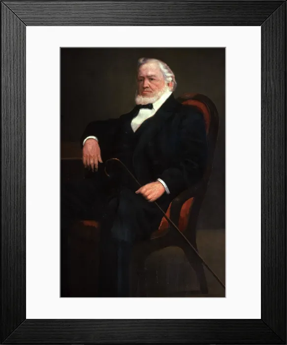 Framed Print : Brigham Young, American Religious Leader Framed Print : Brigham Young, American Religious Leader