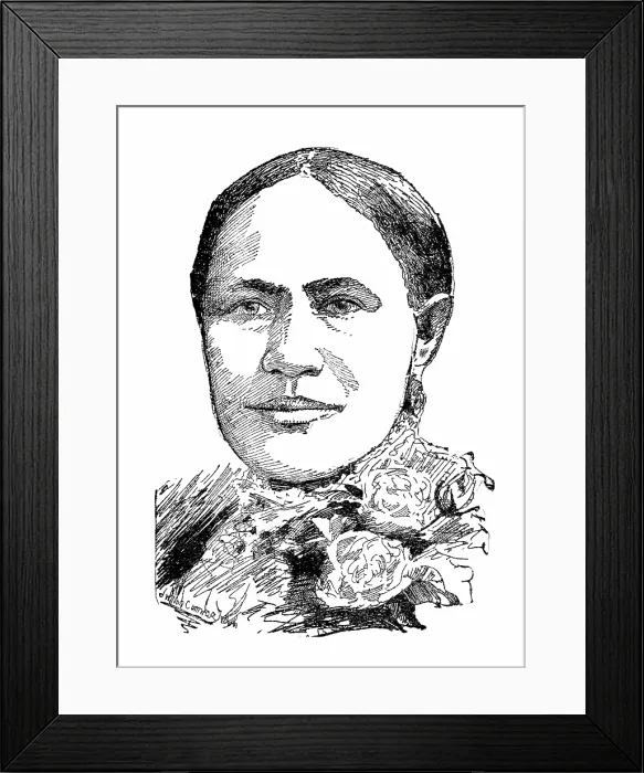 Framed Print : Frances Harper, American Abolitionist and Author Framed Print : Frances Harper, American Abolitionist and Author