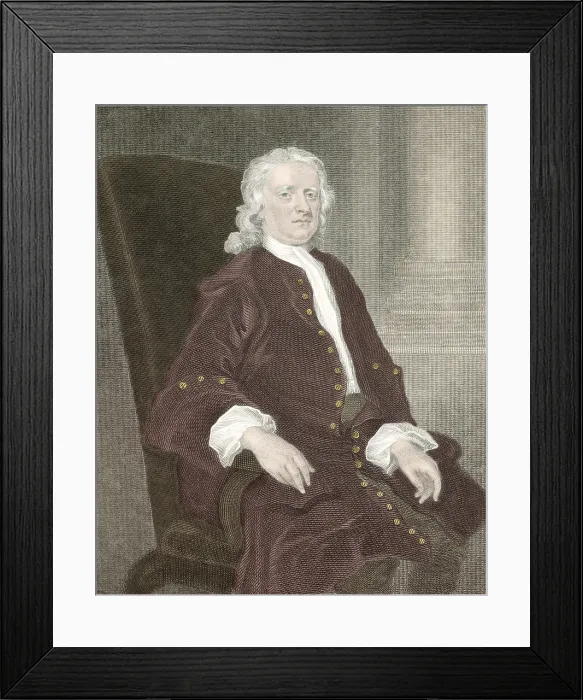 Framed Print : Isaac Newton, English Polymath Framed Print : Isaac Newton, English Polymath