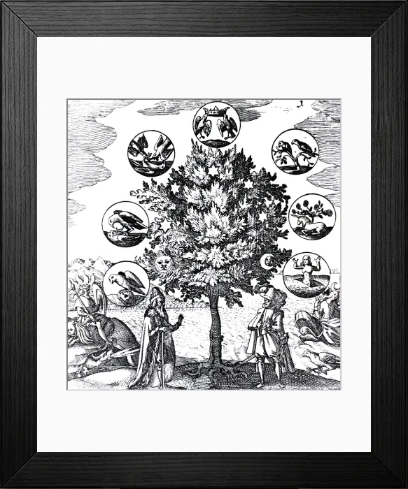 Framed Print : Via Veritatis, The Way of Truth, Tree of Life Framed Print : Via Veritatis, The Way of Truth, Tree of Life