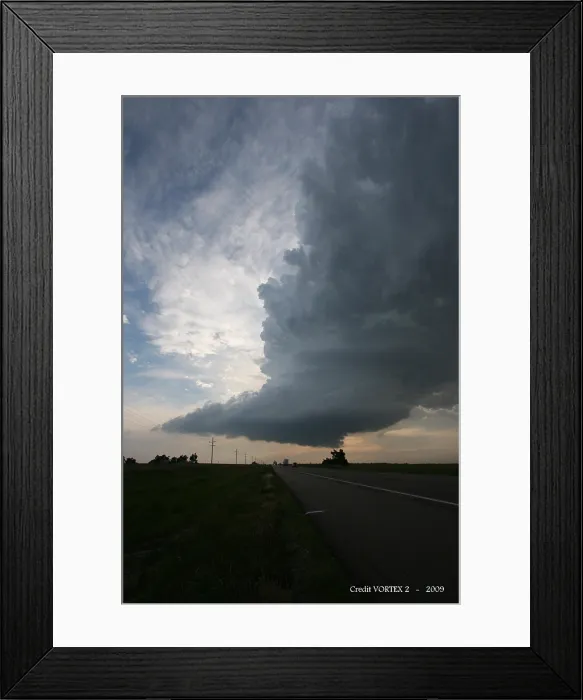 Framed Print : Thunderstorm and Supercell Framed Print : Thunderstorm and Supercell