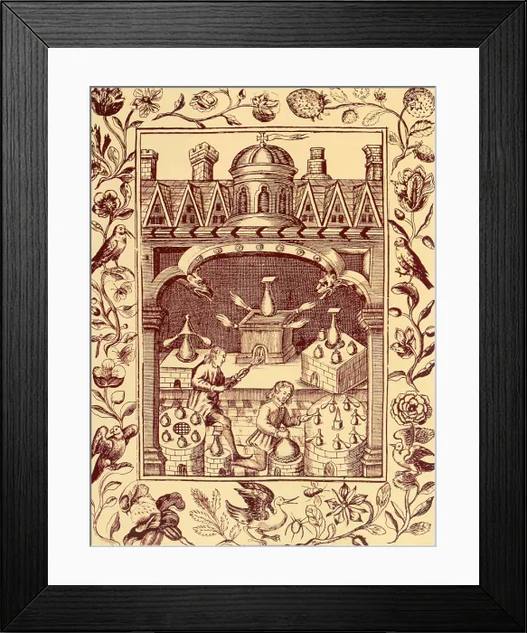 Framed Print : Alchemical Ovens Framed Print : Alchemical Ovens
