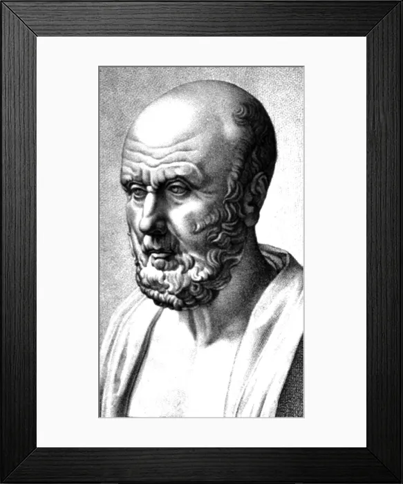 Framed Print : Hippocrates, Greek Physician, Father of Modern Medicine Framed Print : Hippocrates, Greek Physician, Father of Modern Medicine