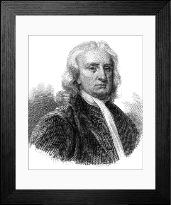 Framed Print : Isaac Newton, English Polymath Framed Print : Isaac Newton, English Polymath