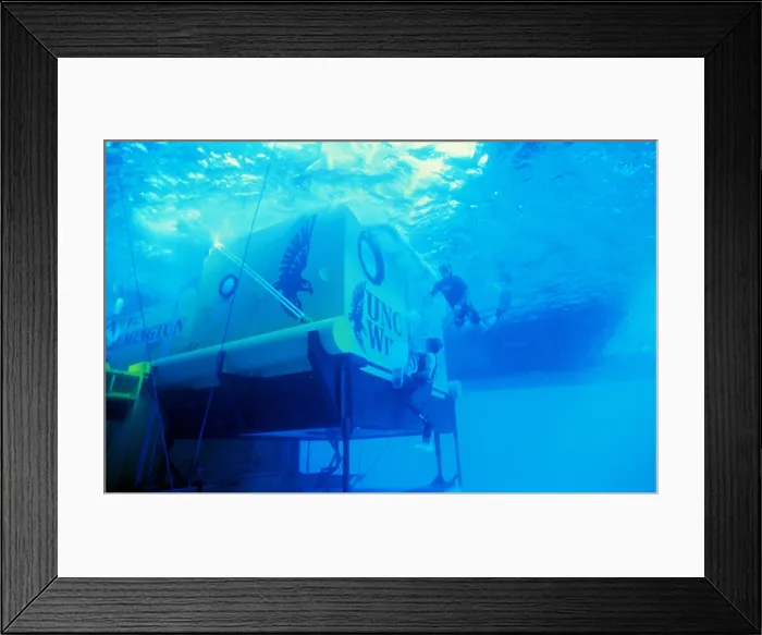 Framed Print : Aquarius Underwater Ocean Laboratory Framed Print : Aquarius Underwater Ocean Laboratory