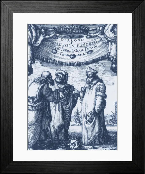 Framed Print : Aristotle, Ptolemy and Copernicus