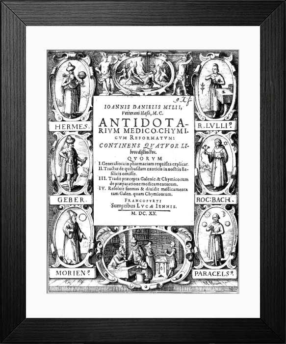 Framed Print : Alchemical Treatise Framed Print : Alchemical Treatise