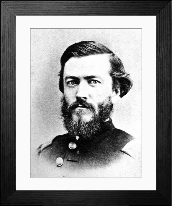 Framed Print : J. J. Woodward, American Pioneer of Photomicroscopy Framed Print : J. J. Woodward, American Pioneer of Photomicroscopy