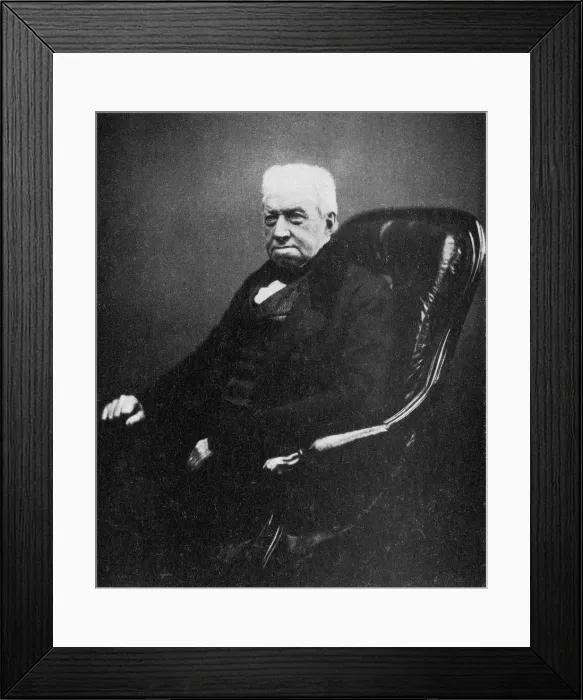 Framed Print : Robert Brown, Scottish Botanist