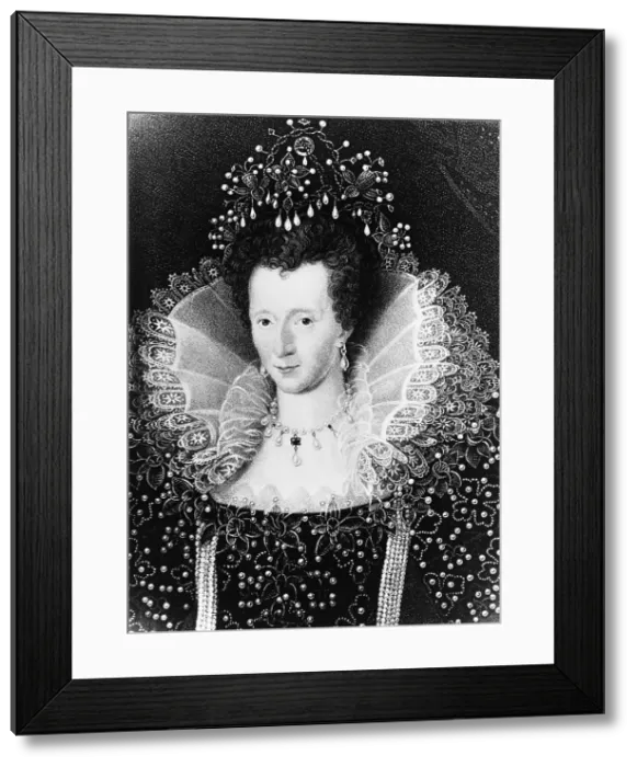 Framed Print : Elizabeth I, The Virgin Queen